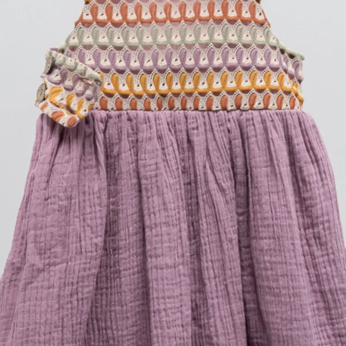 Moi Noi Elbise Müslin Mor