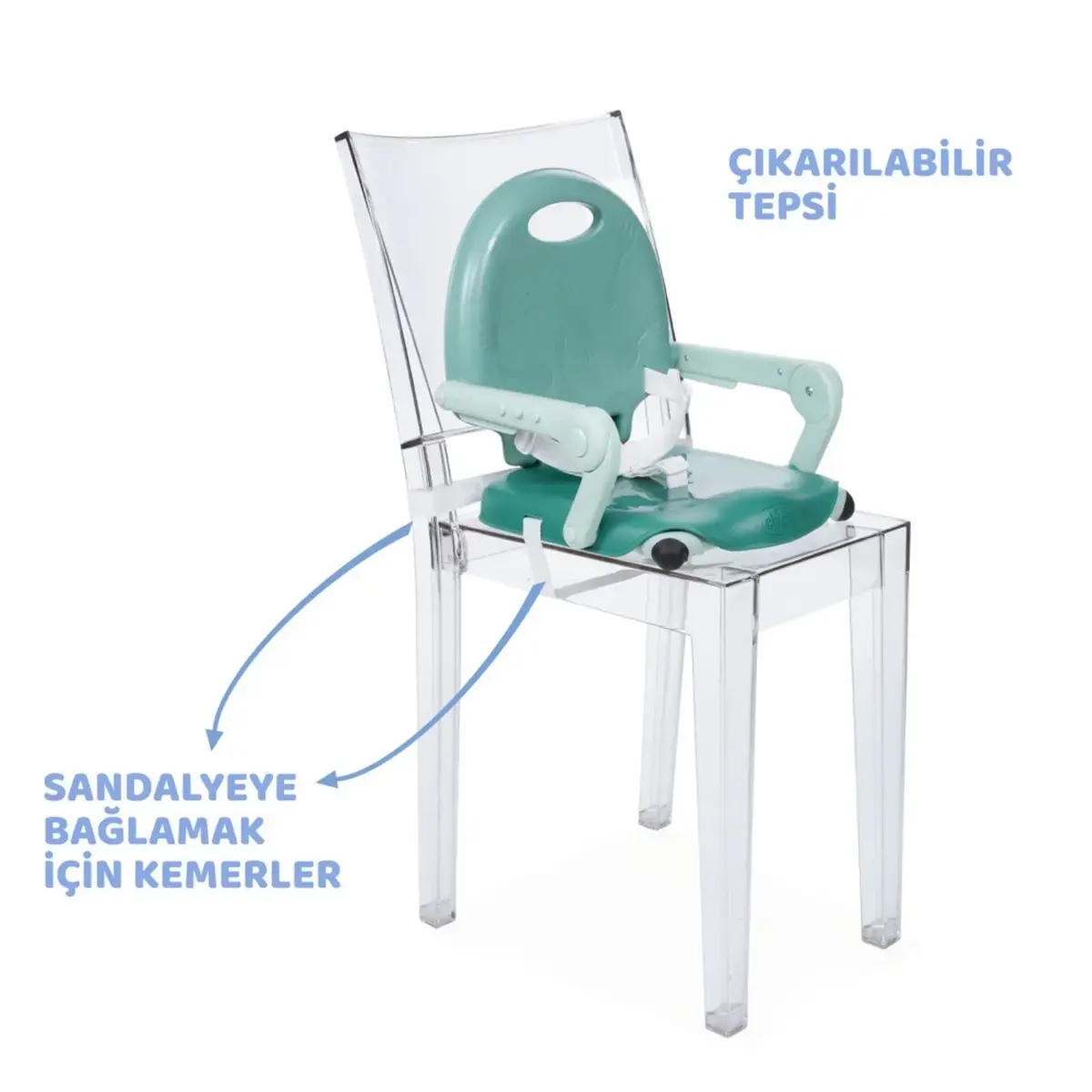 Chicco Pocket Snack Portatif Mama Sandalyesi Sage