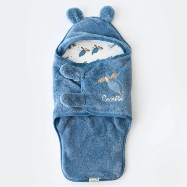 Bibaby Organik Bel Destekli Kundak Caretta In Live İndigo