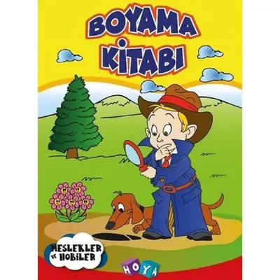 Hoya Boyama Kitabı Yaş Hobi Meslekler