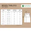 Natuline Organik Atlet Penye 2li Beyaz