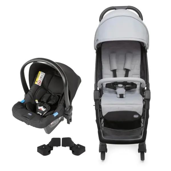 Chicco We Travel Sistem Bebek Arabası Cool Grey