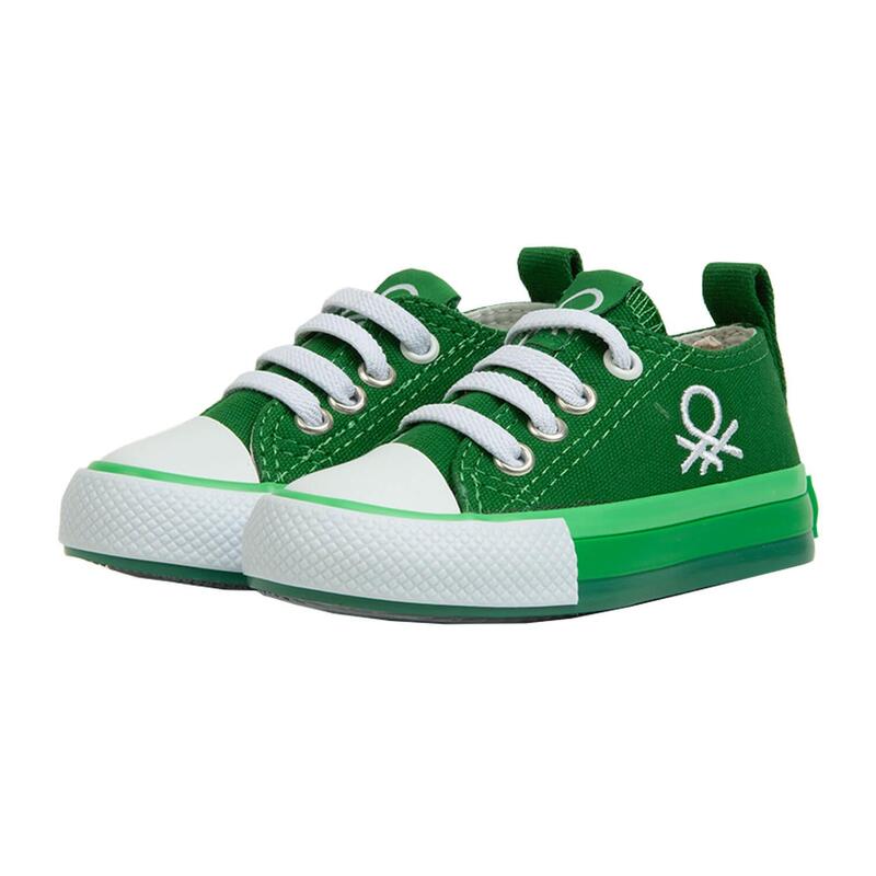 Benetton Ayakkabı Spor Keten Yeşil