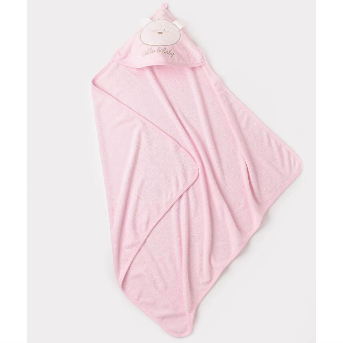 Bibaby Havlu New Hello Pembe