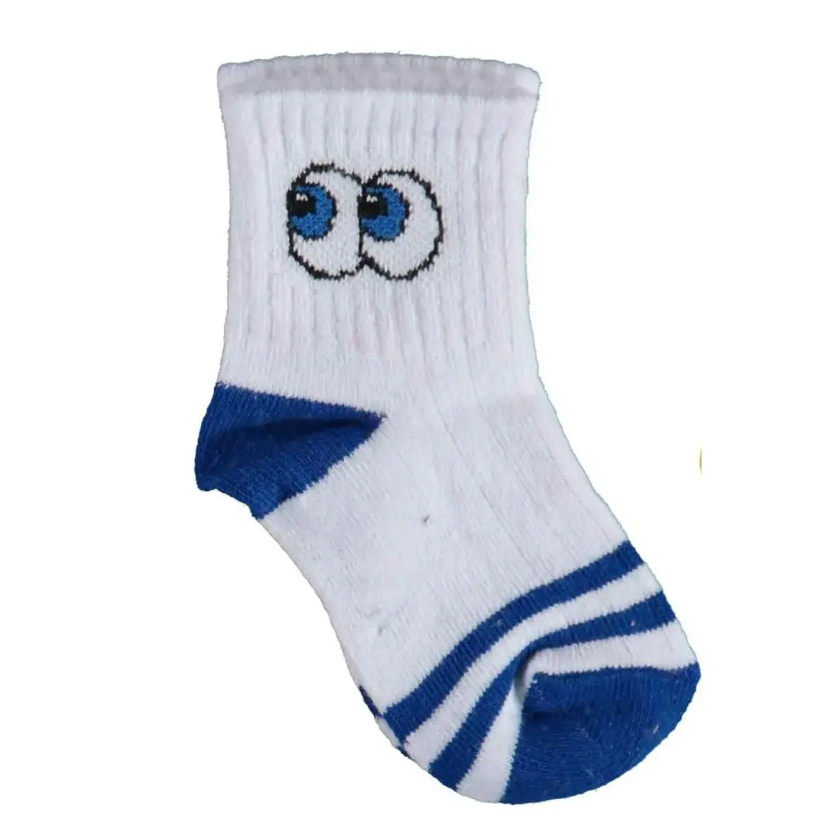 Bibaby Organik Çorap Soket Kısa Eyes Saks Bibaby Organik Çorap Soket Kısa Eyes Saks