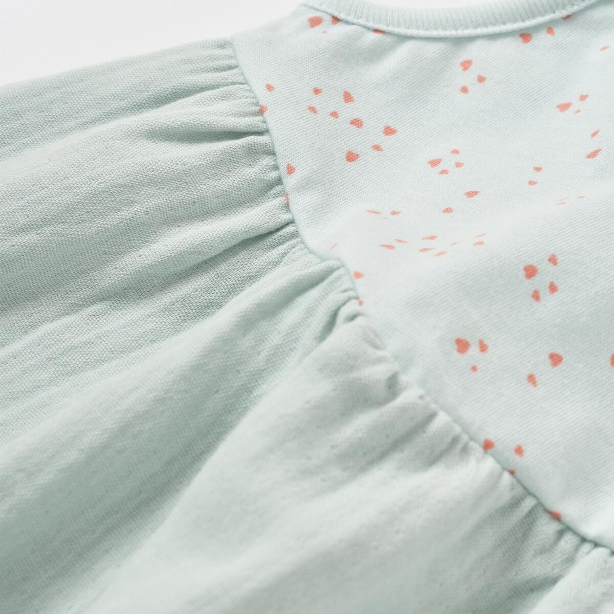 Bibaby Organik Elbise Pretty Ears Bunny Mint