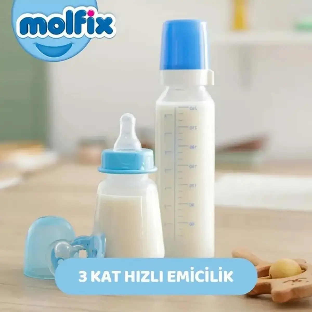 Molfix Bebek Bezi 5 Beden Junior 11-18 Kg 100lü Mega Paket
