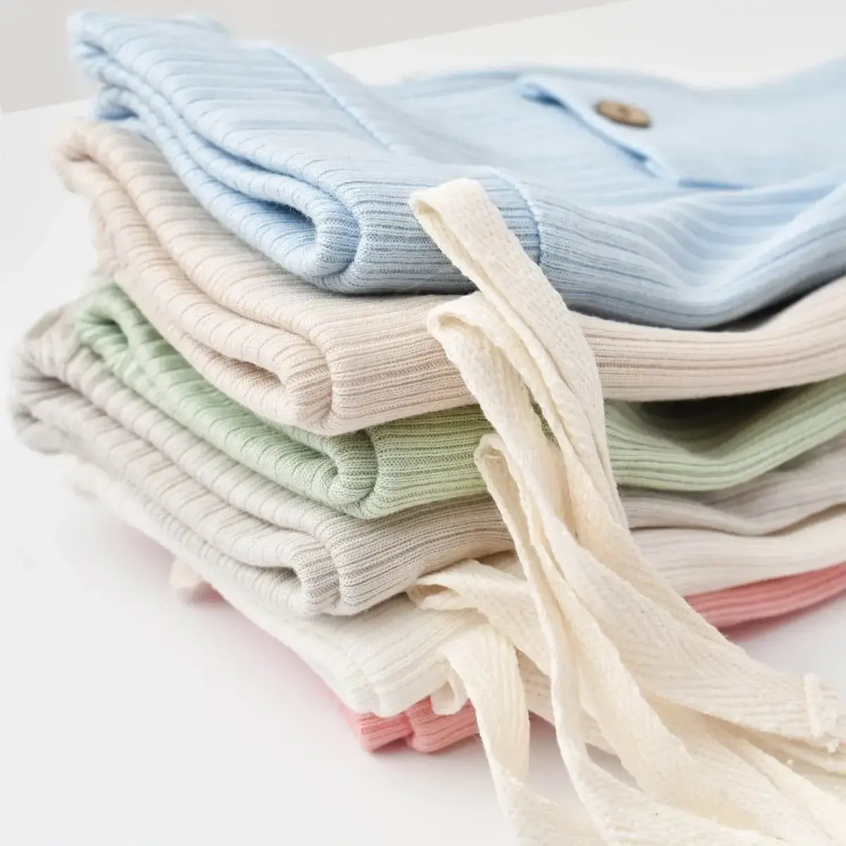 Bibaby Organik Pantolon Patiksiz Soft Modal Yeşil