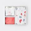 Bibaby Organik Zıbın Takımı Wild Flowers Prematüre Coral