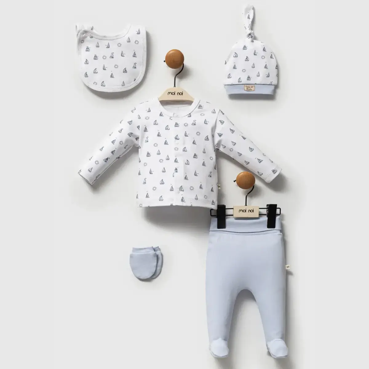 Moi Noi Hastane Çıkışı 5li Captain Mavi