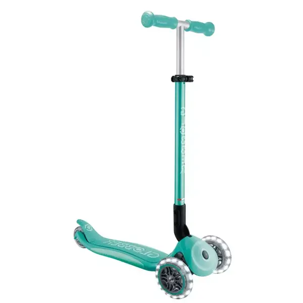 Globber Elite Deluxe Işıklı Scooter Koyu Mint
