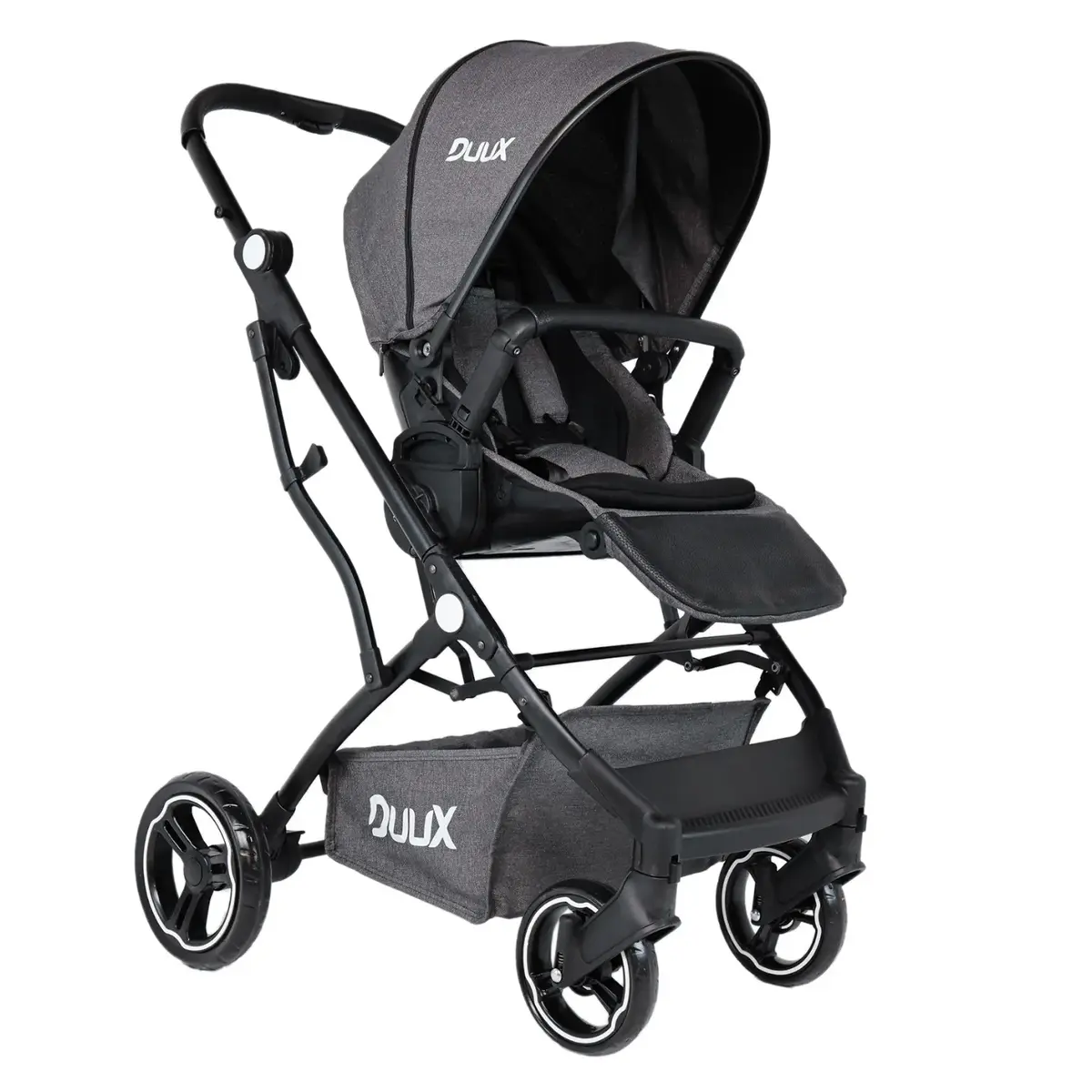 Duux One Travel Sistem Bebek Arabası Siyah Antrasit