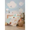 Cottonbox Bebek Nevresim Takımı Aslan Mint