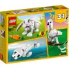 LEGO Creator 3’ü 1 Arada Beyaz Tavşan 31133 Oyuncak Yapım Seti 31133