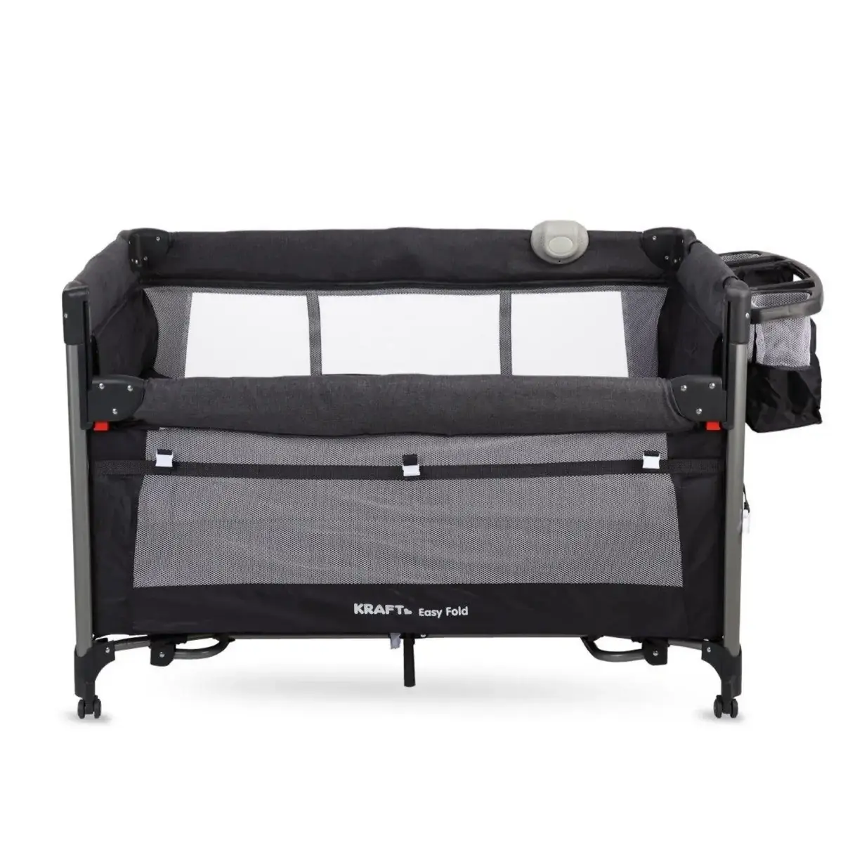 Kraft Easy Fold Anne Yanı Oyun Parkı 70x110 cm Dark Grey