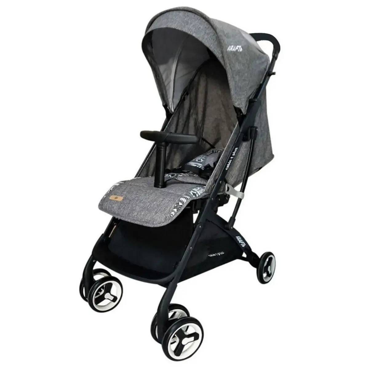 Kraft Cabin Plus T Bebek Arabası Gri