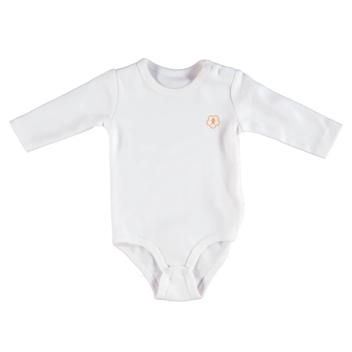 Bibaby Organik Body Uzun Kol Basic Ekru Bibaby Organik Body Uzun Kol Basic Ekru