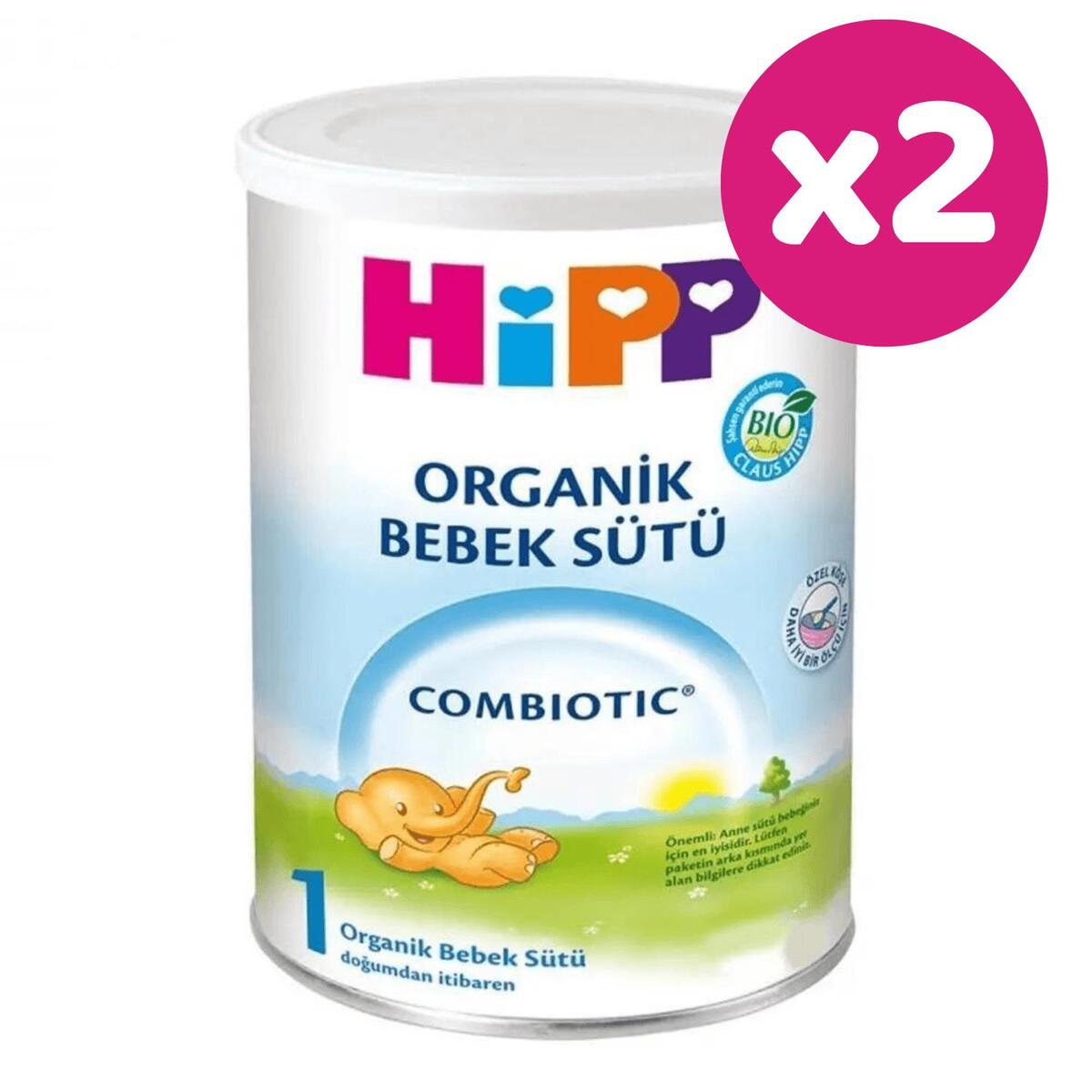 Hipp 1 Organik Combiotic Bebek Sütü 350 gr x2