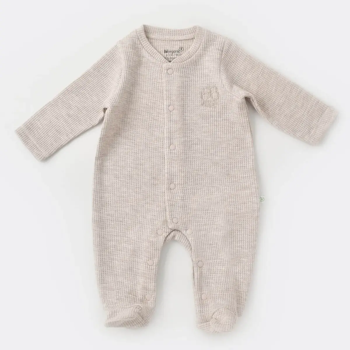 Bibaby Organik Tulum Nature In Waffle Kahve Melanj Bibaby Organik Tulum Nature In Waffle Kahve Melanj