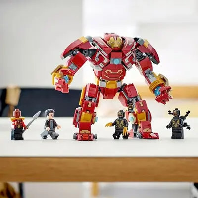 LEGO Marvel Hulkbuster: Wakanda Savaşı Oyuncak Yapım Seti 76247