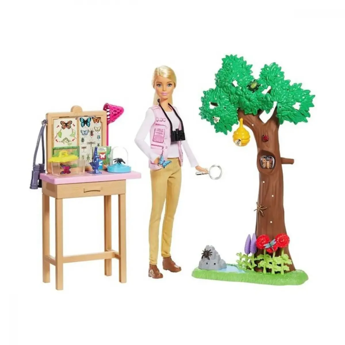 Barbie Nat Geo Kelebek Bilimi Oyun Seti