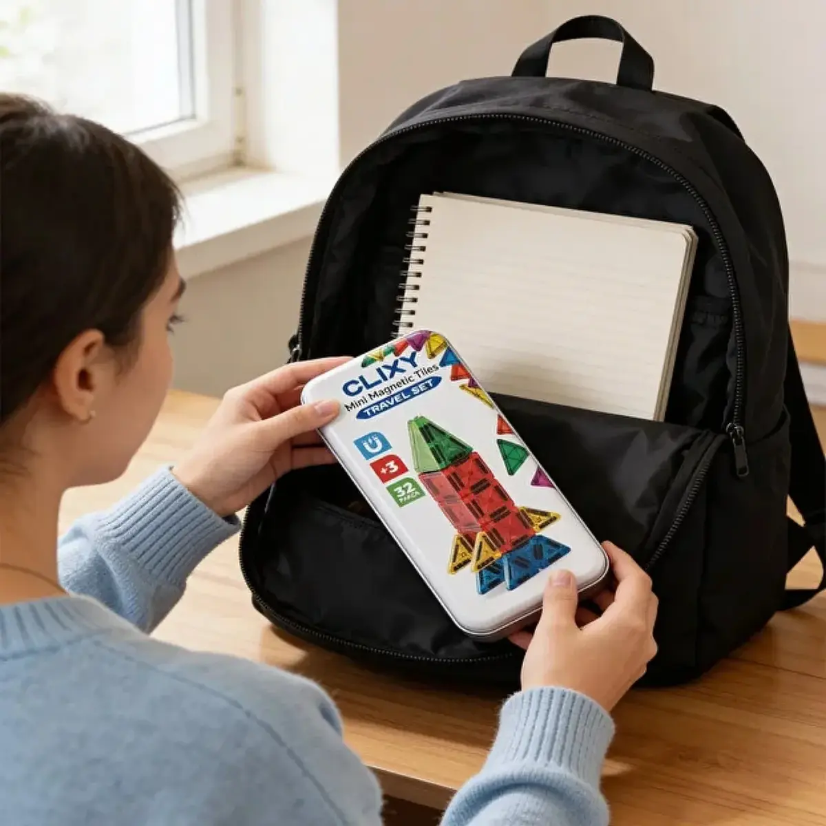 Clixy Advance Pack Mini Manyetik Bloklar Travel Set 32 Parça