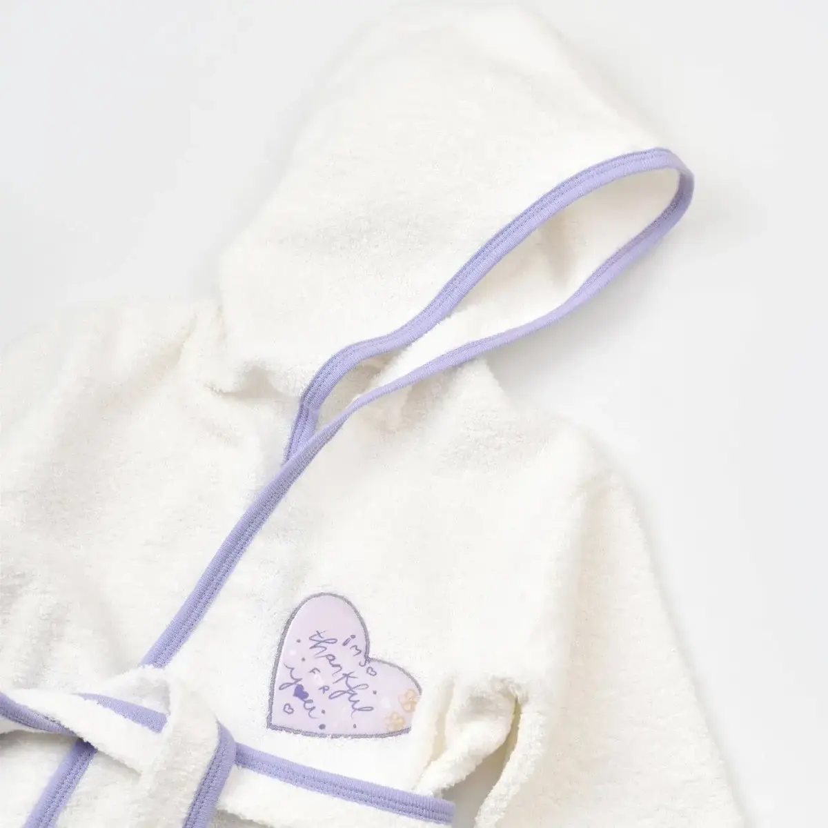 Bibaby Organik Havlu Takımı Love You Baby Yellow Lavender