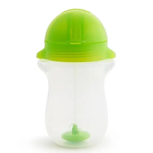 Munchkin Tıklama Kilitli Uçlu Pipetli Alıştırma Bardağı 296 ml Yeşil