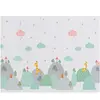 Coolmats Bulutlar-Dağlar Katlanabilir Oyun Matı 200x130x1 Cm