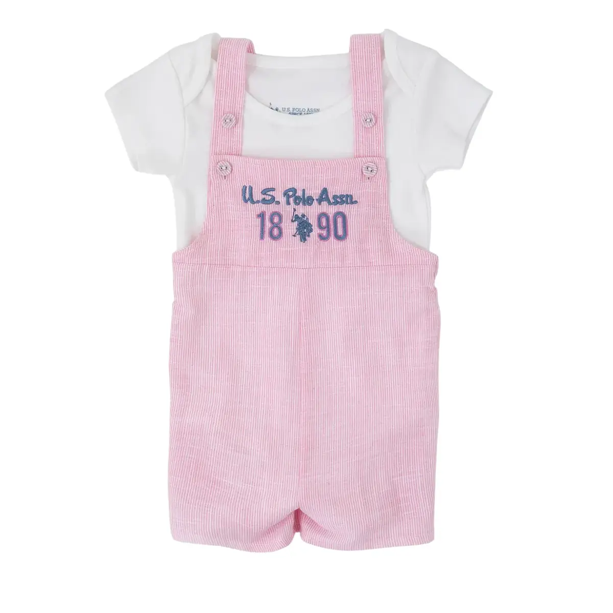 U.S. Polo Salopet Takım Pembe
