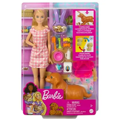 Barbie Yeni Doğan Köpekler Oyun Seti