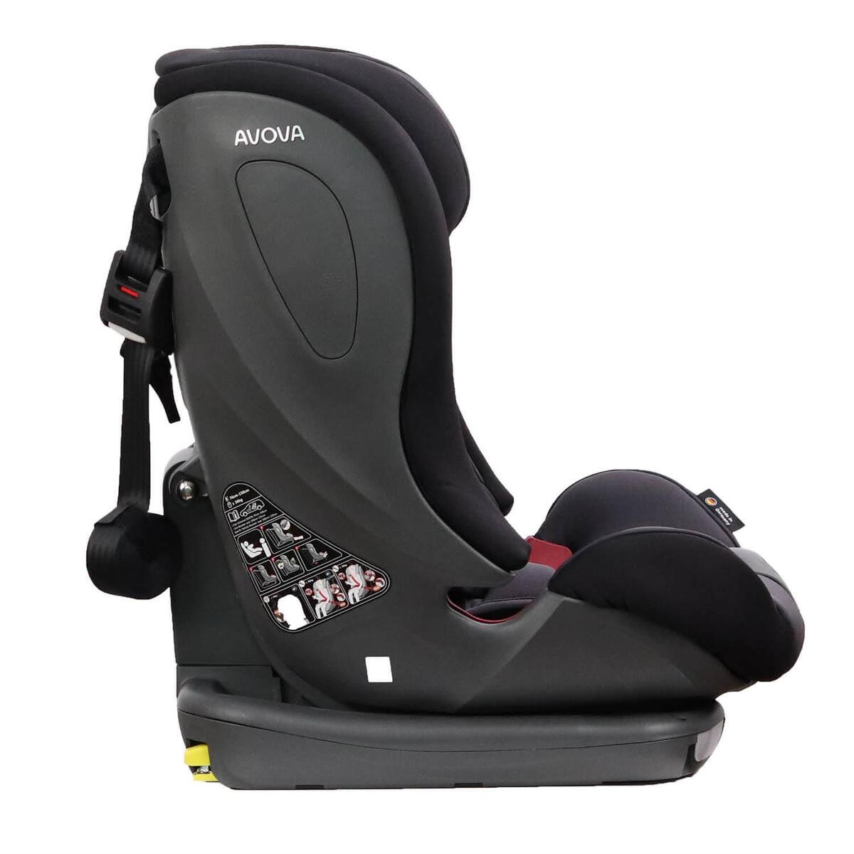 Avova Sperling Fix I-Size Oto Koltuğu 9-36 Kg Grey Black