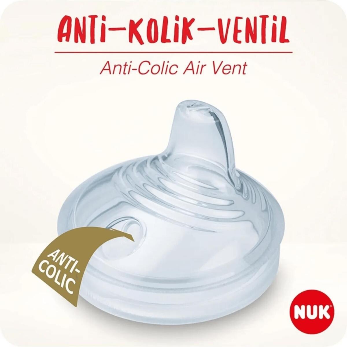 Nuk Nature Sense Learner Isı Göstergeli Alıştırma Bardağı 150 ml 6+ Ay Beyaz