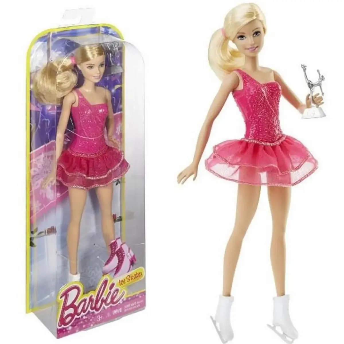 Barbie Kariyer Bebekleri Buz Pateni (Yeni)