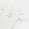 Bibaby Organik Tulum Takımı Tüllü Pretty Ears Bunny Mint - Ekru