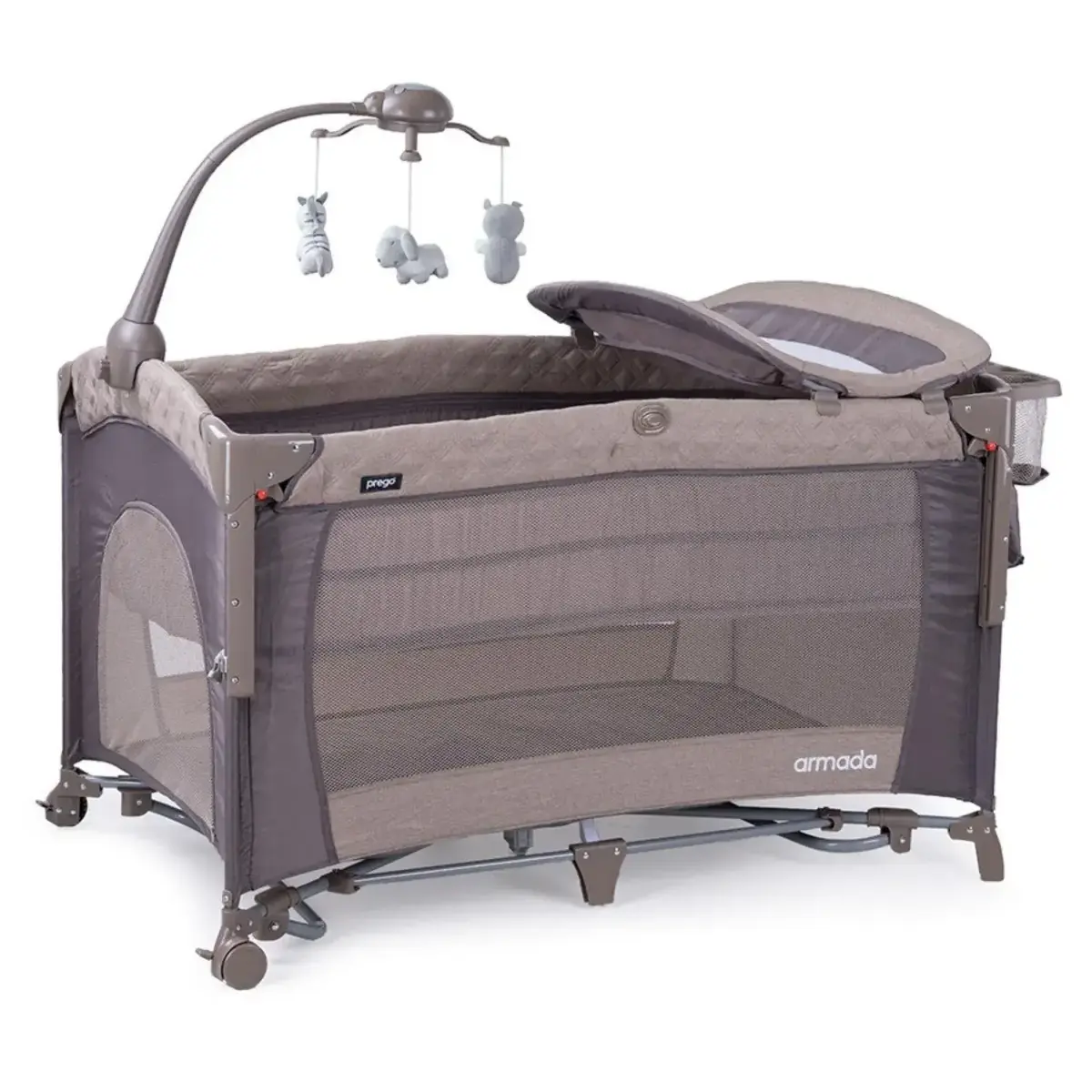 Prego 8067 Armada Anne Yanı Oyun Parkı 70x120 cm Bej