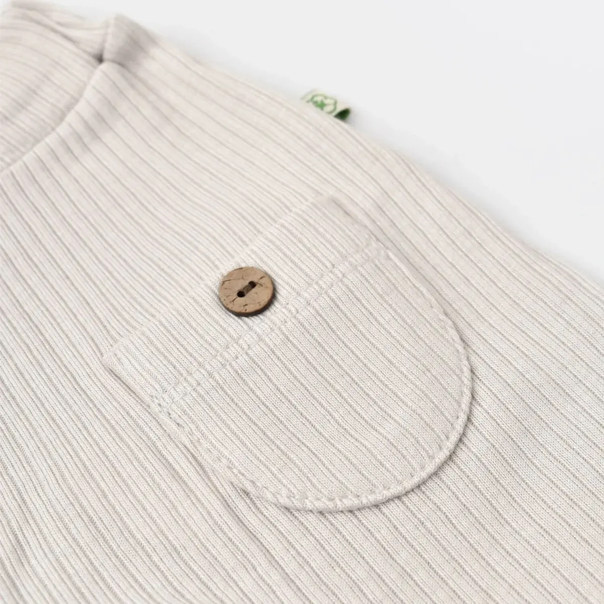 Bibaby Organik Pantolon Patiksiz Soft Modal Gri