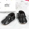 Ella Bonna Bebek Ayakkabısı Hakiki Deri Mokasen Siyah