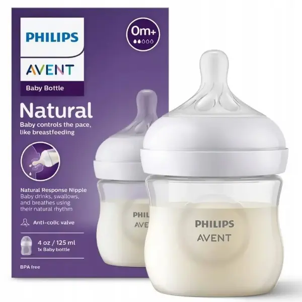 Philips Avent Doğal Tepkili  PP Biberon 125ml 0+ Ay