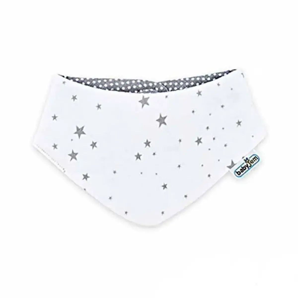 Babyjem Çift Taraflı Kullanılabilir Yenidoğan Fular Önlük Gri