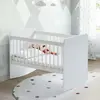 Pratik Sallanır Mini Beşik 50X90 cm Beyaz