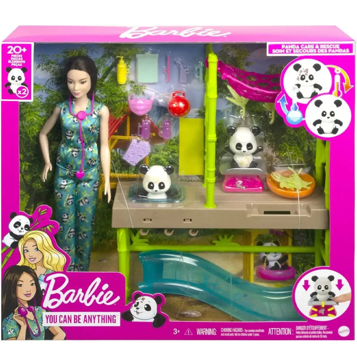 Barbie Panda Bakımı Oyun Seti