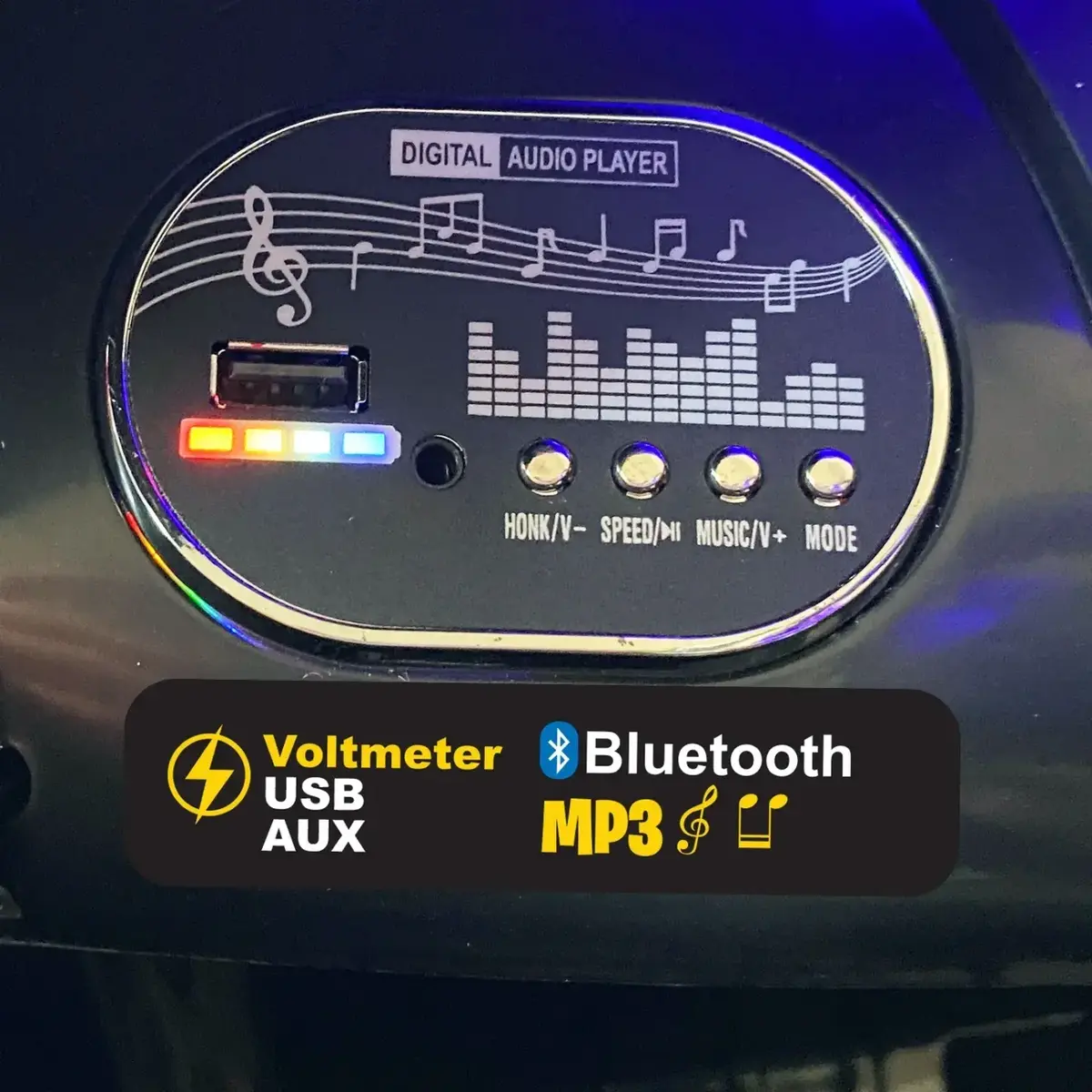Forte Akülü Araba Kumandalı 4*2 12 Volt Nardo Gri