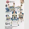Quero Yummy 12 in 1 Fonksiyonel Mama Sandalyesi Mavi