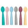 OiOi Nam Nam Kaşık 2li 6+Ay Pinky Pink - Powder Grey