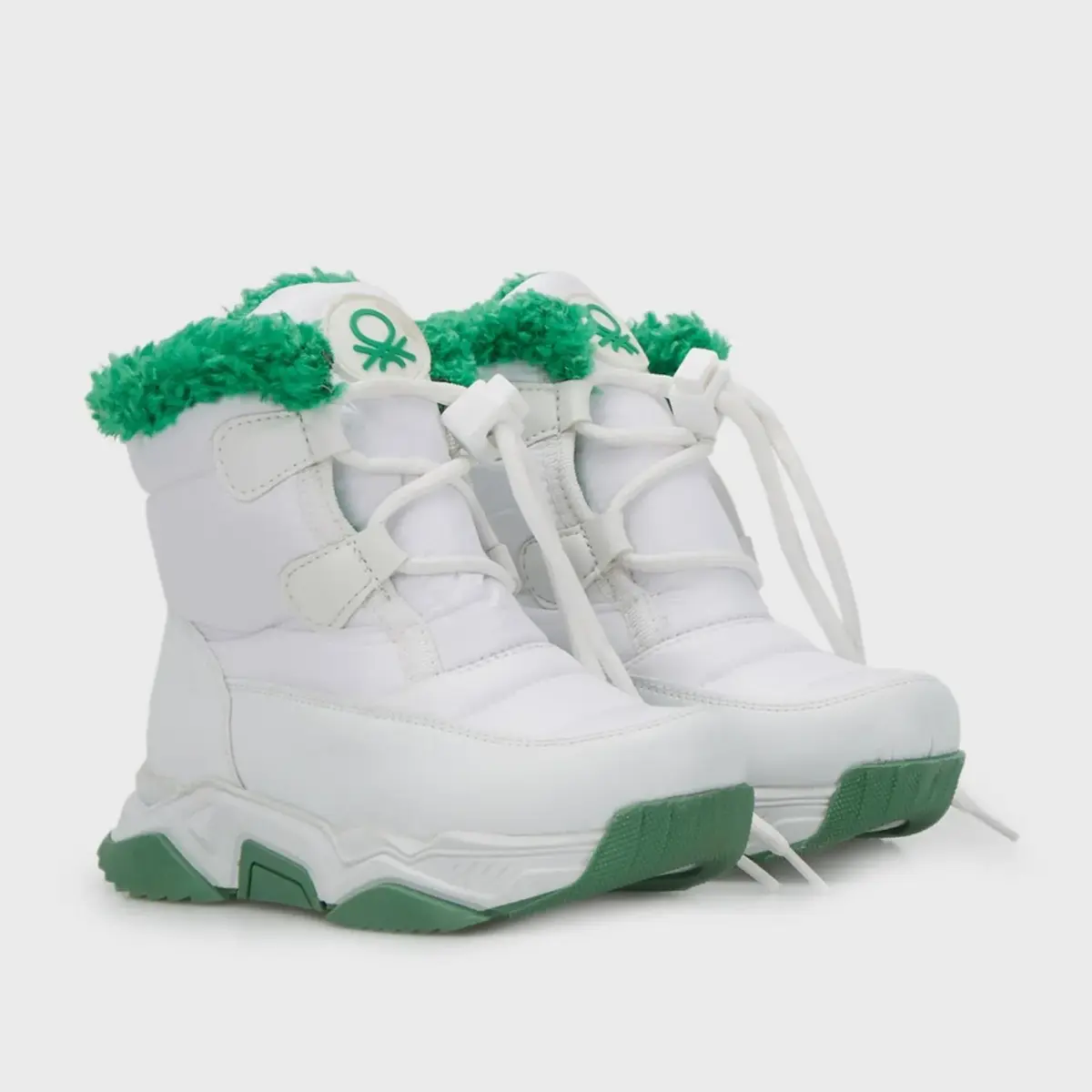 Benetton Bot Beyaz - Yeşil