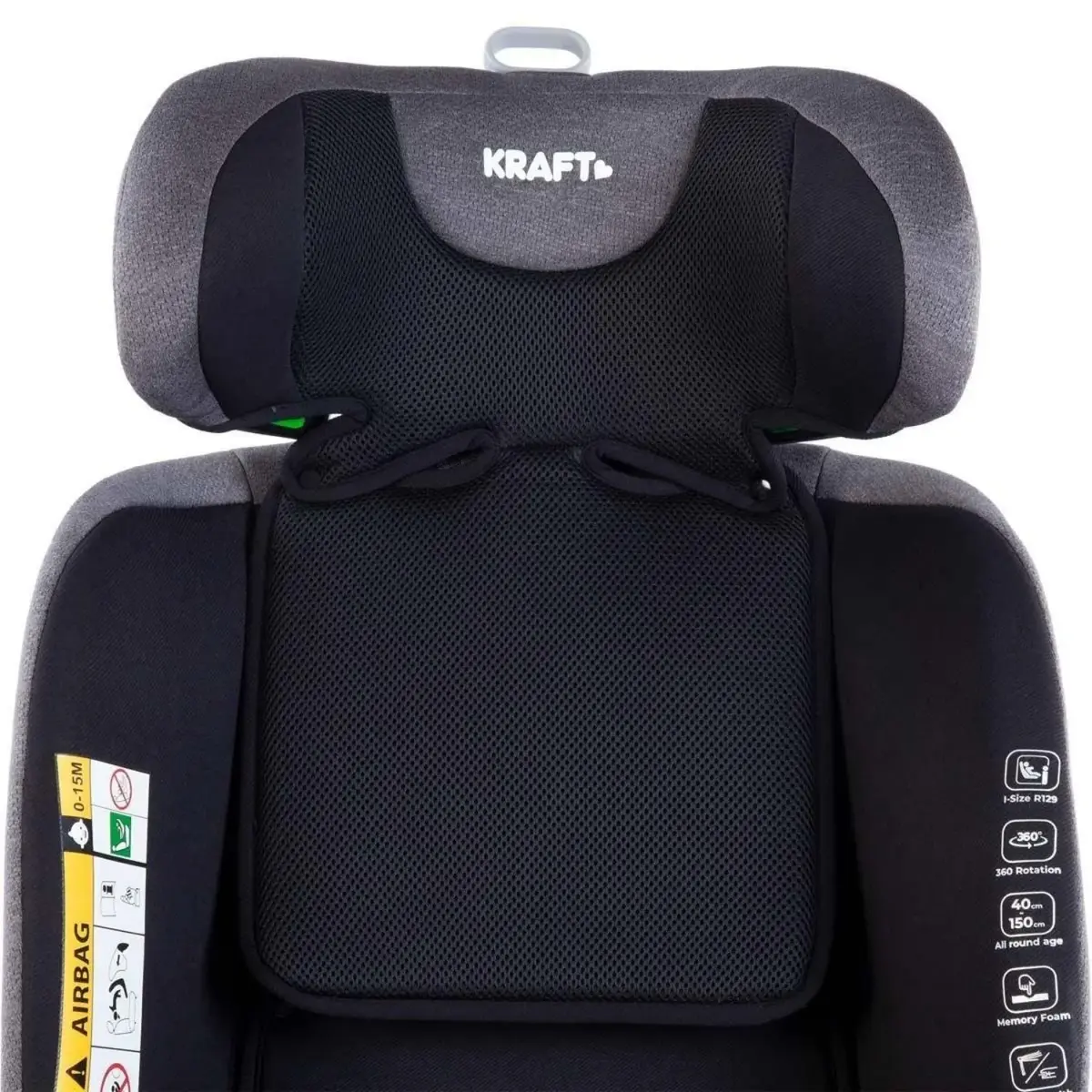 Kraft Royal Fix I-Size Oto Koltuğu 0-36 Kg Grey
