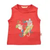 Mini Damla T-Shirt Kolsuz Jungle Kiremit
