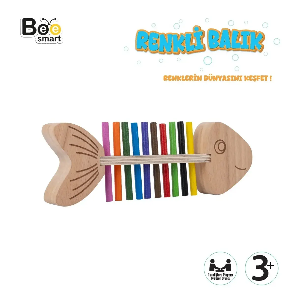 Bee Smart Renkli Balık
