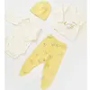 Bibaby Organik Zıbın Takımı Baby Racoon Prematüre Lemon Grass Vanilla Ice